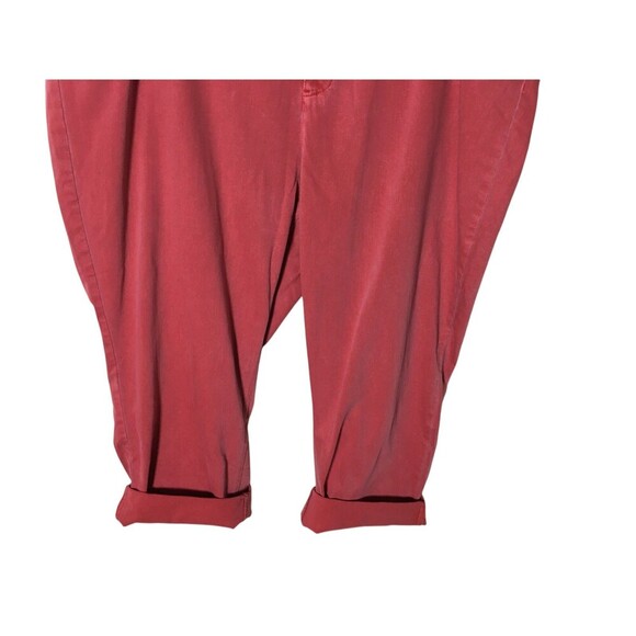 J Jill Denim Jeans Women's Size 28 W Cherry Red Authentic Fit Cropped - Picture 4 of 9